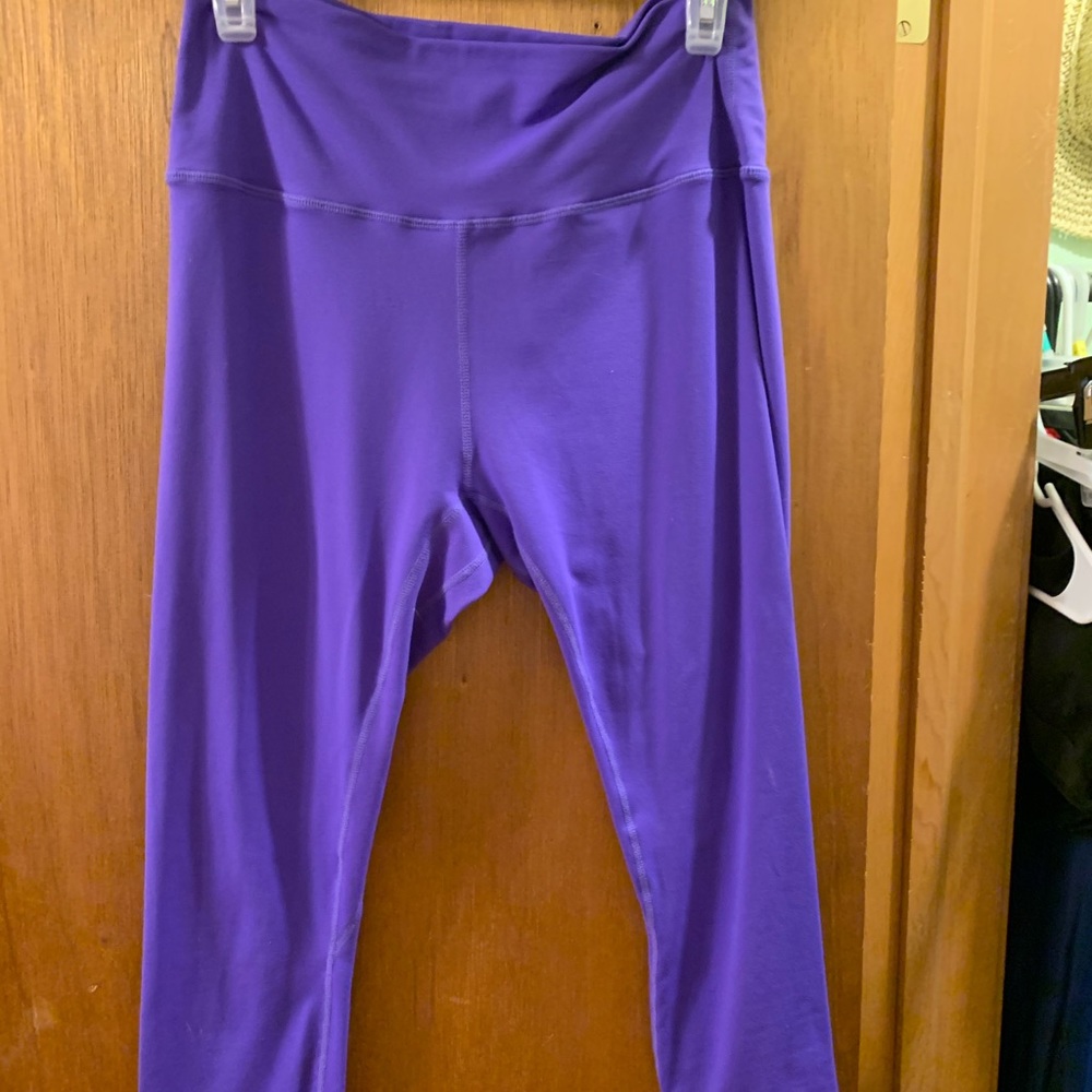 Purple Ascend Hi-Rise Capri